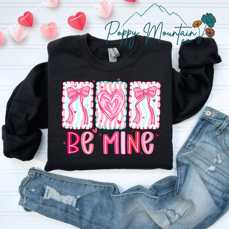 KIDS Be Mine Bows and Hearts Tee