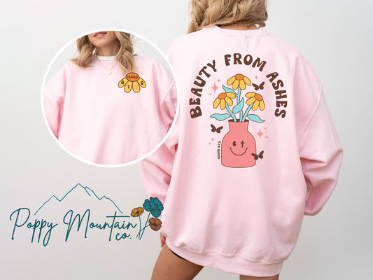 Beauty From Ashes Flowerpot Tee