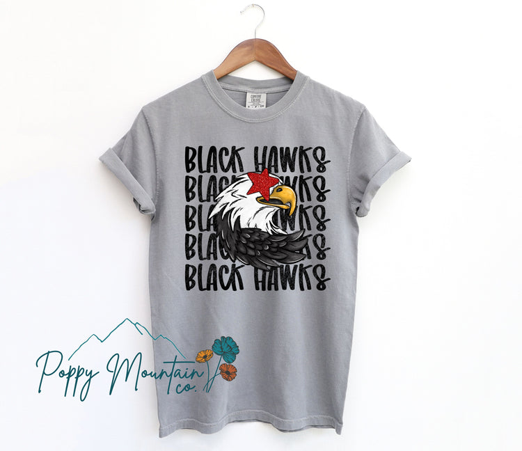 Preppy Blackhawks Tee