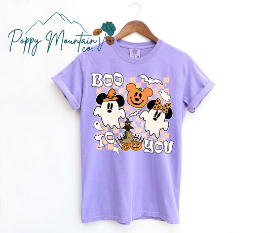 Boo To You Mouse Tee