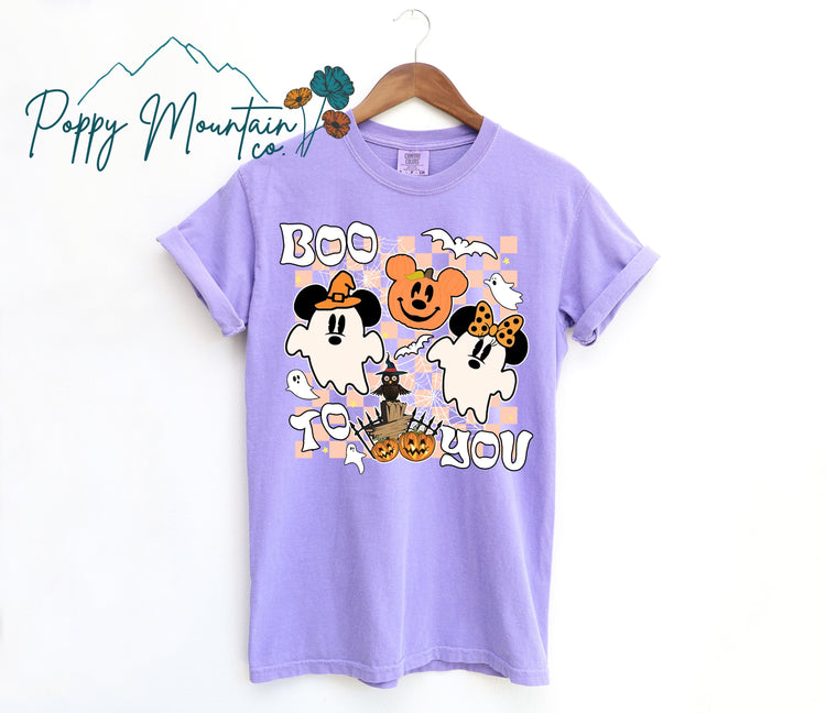 KIDS Boo To You Mouse Tee