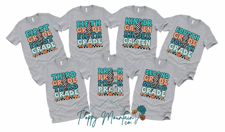 KIDS Blue Lightning Grade Tee