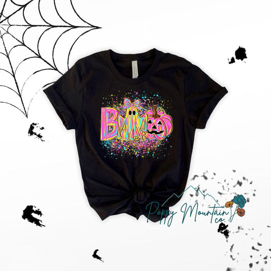 KIDS Bright BOO Splatter Tee