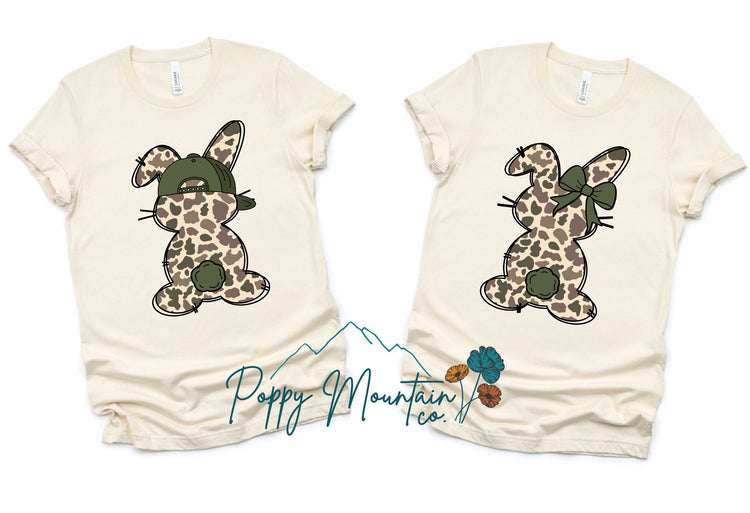 KIDS Camo Bunny Tee