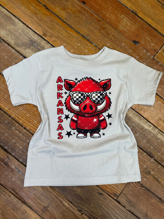 KIDS Cartoon Hog Tee