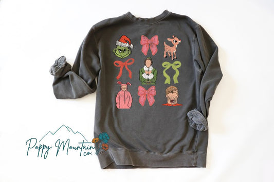 Christmas Movie Favorites Collage Tee