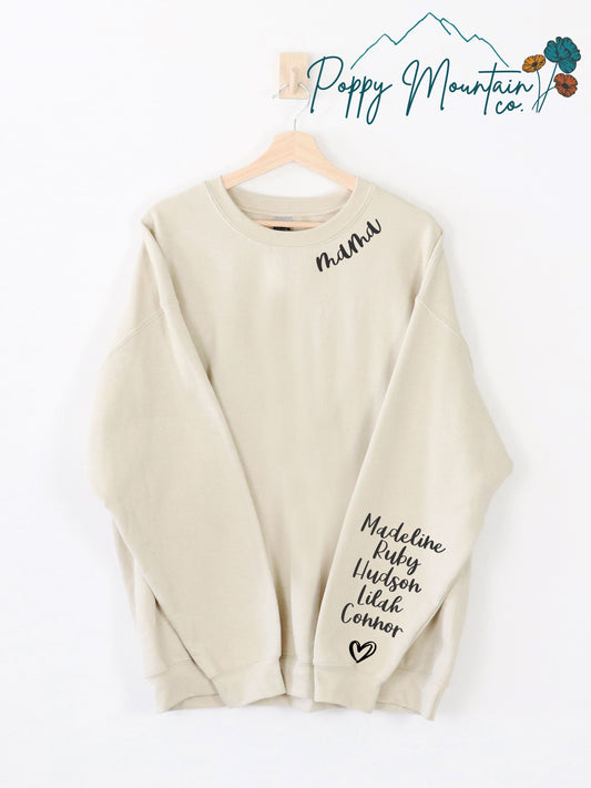 Custom Mama Sweatshirt