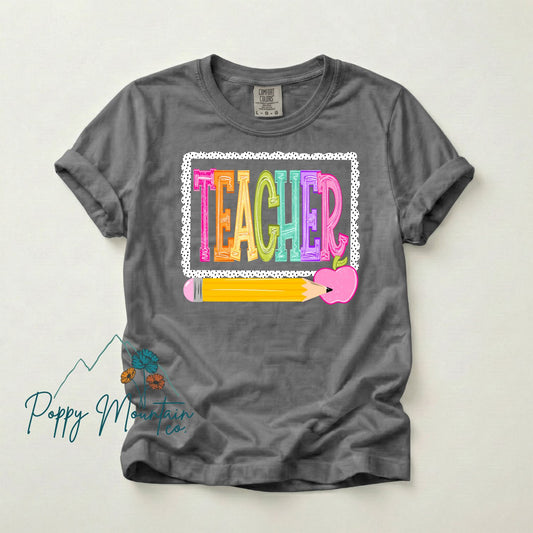 Colorful Pencil Profession Grade Tee