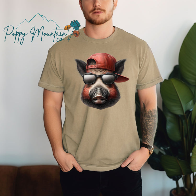 Cool Hog Head Tee