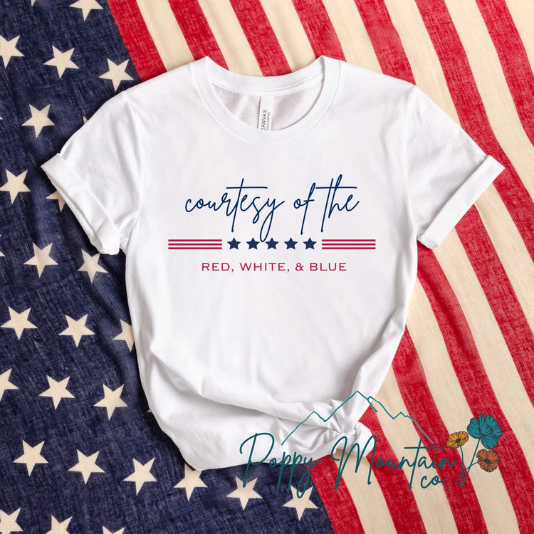 Courtesy of the Red White and Blue Tee