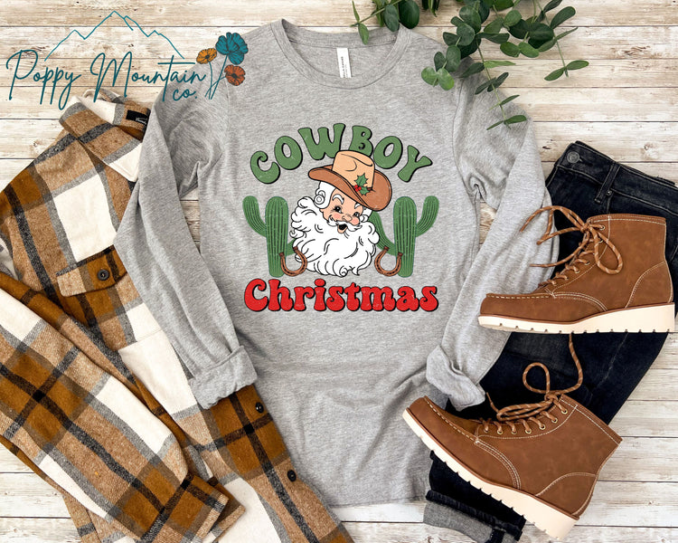 Cowboy Christmas Tee