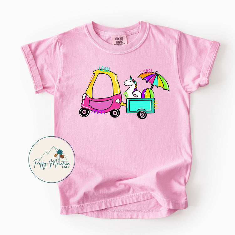 KIDS Summer Cozy Car Tee
