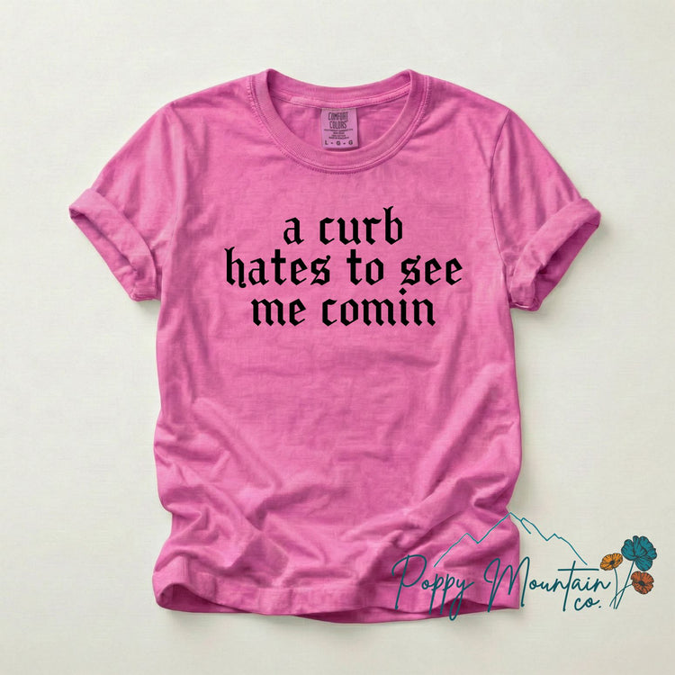 Curb Hates To See Me Comin Tee