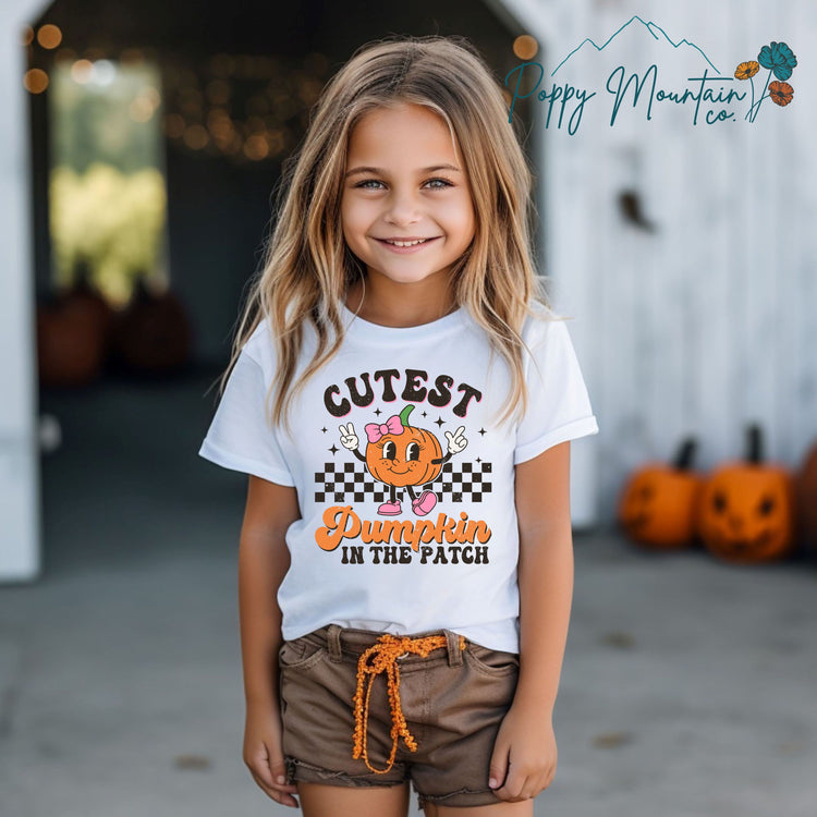 KIDS Cutest Pumpkin Tee