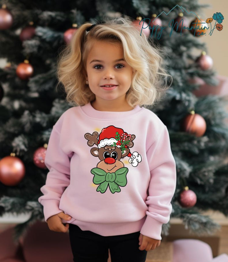 Cutesy Rudolph Tee