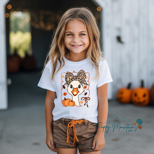 KIDS Fall Goose Tee