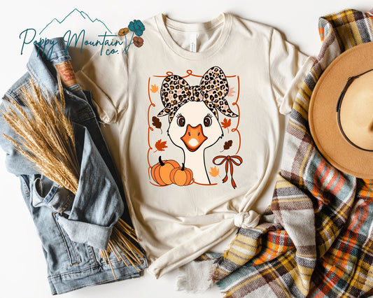 Fall Goose Tee