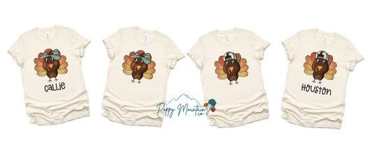 KIDS Chubby Turkey Boy/Girl Tee