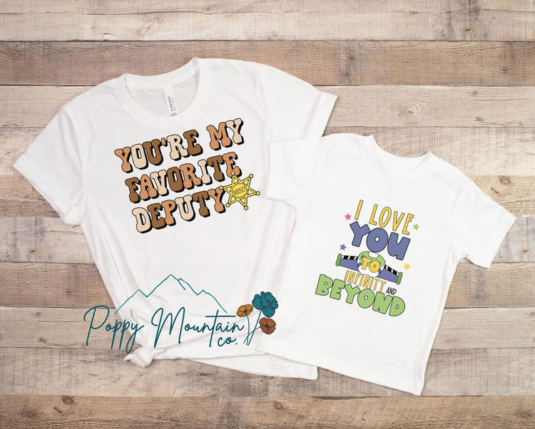 Love You To Infinity Tee