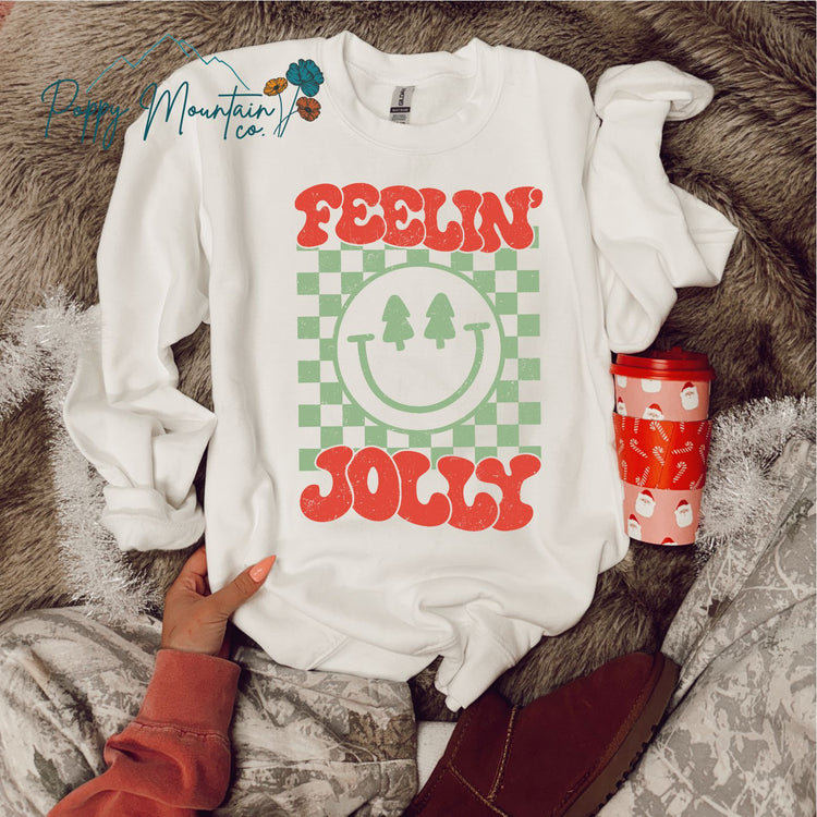 Feelin' Jolly Smiley Tee