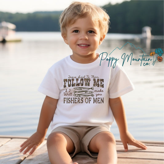 KIDS Camo Fishers of Men Tee