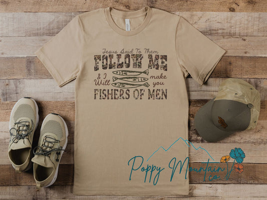 Camo Fishers of Men Tee