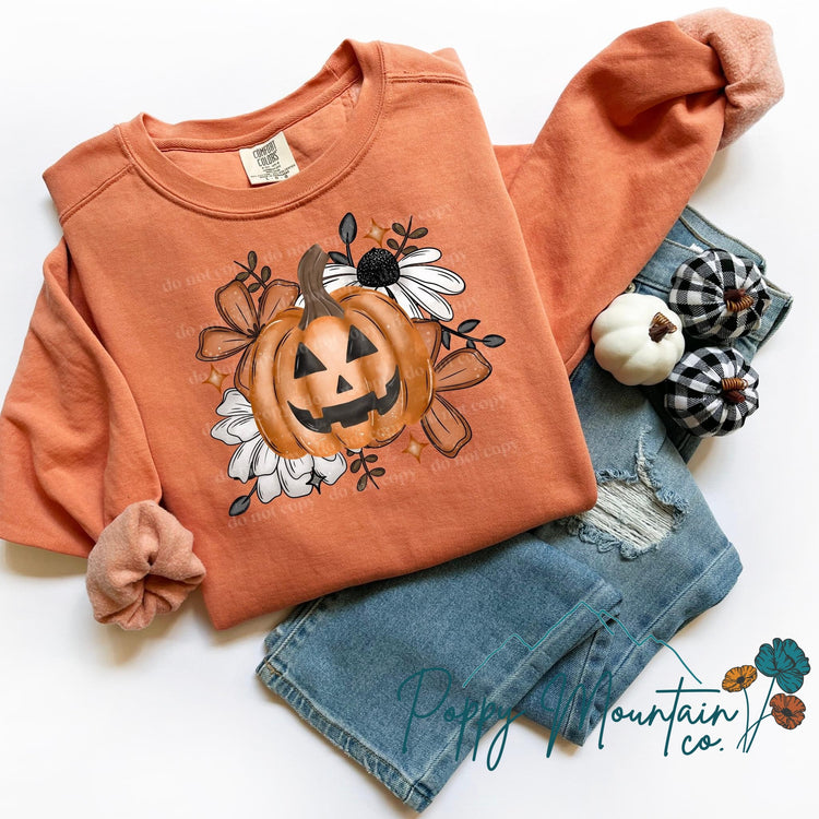 Wildflowers + Jack-O-Lantern Tee