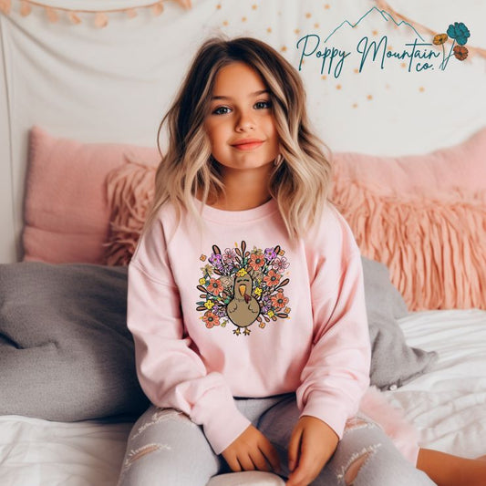 KIDS Wildflower Turkey Tee