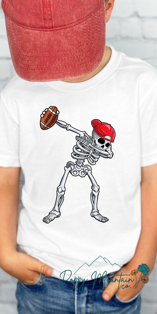 Football Skelly Tee