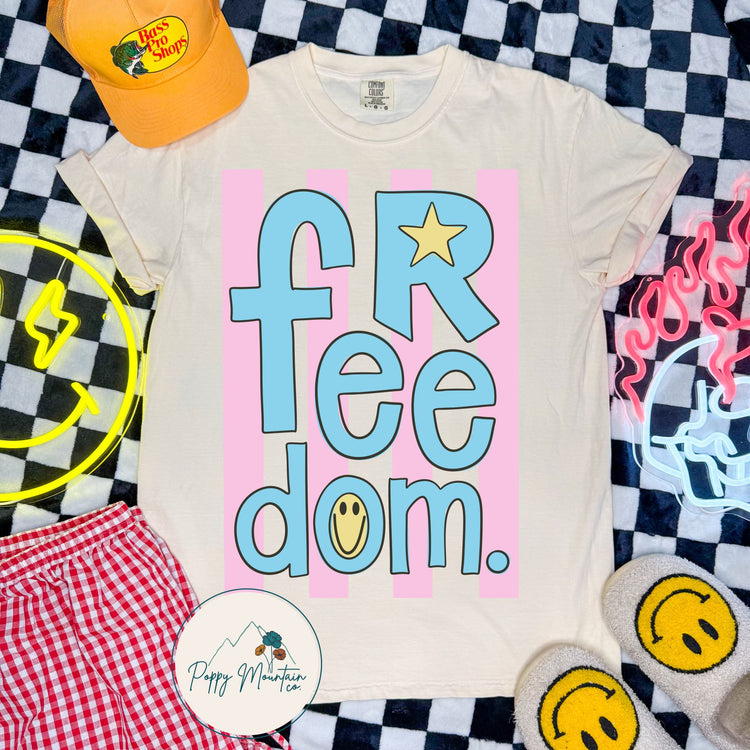 Freedom Smiley Tee