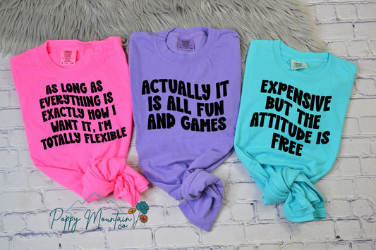 Funny Snarky Tees