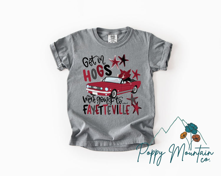 KIDS Get in Hogs Tee
