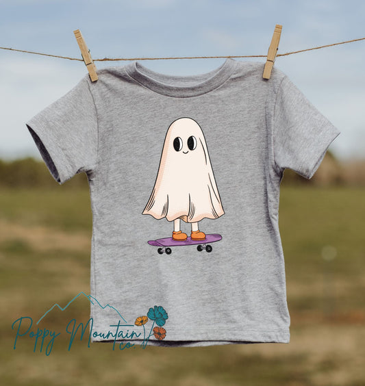 KIDS Skater Ghost Tee