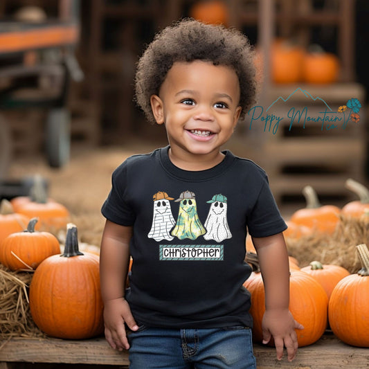 KIDS Custom Boy Ghost Tee