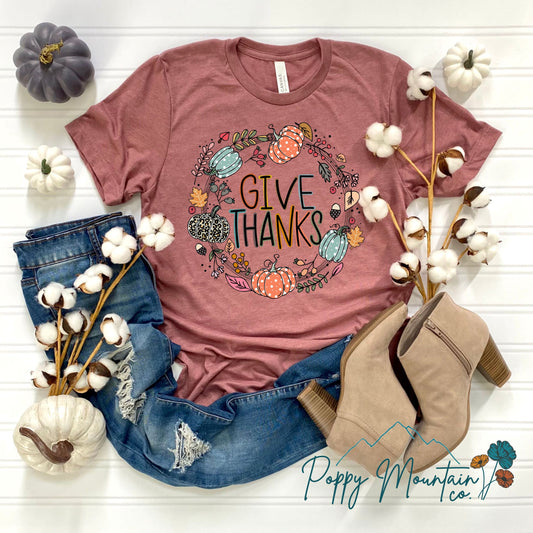 Give Thanks Tee