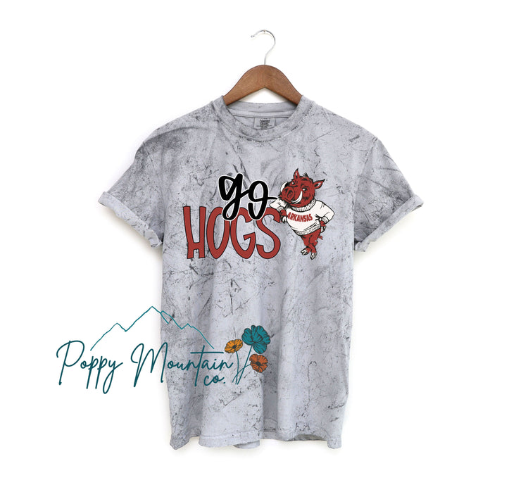 Go Hogs Mascot Tee