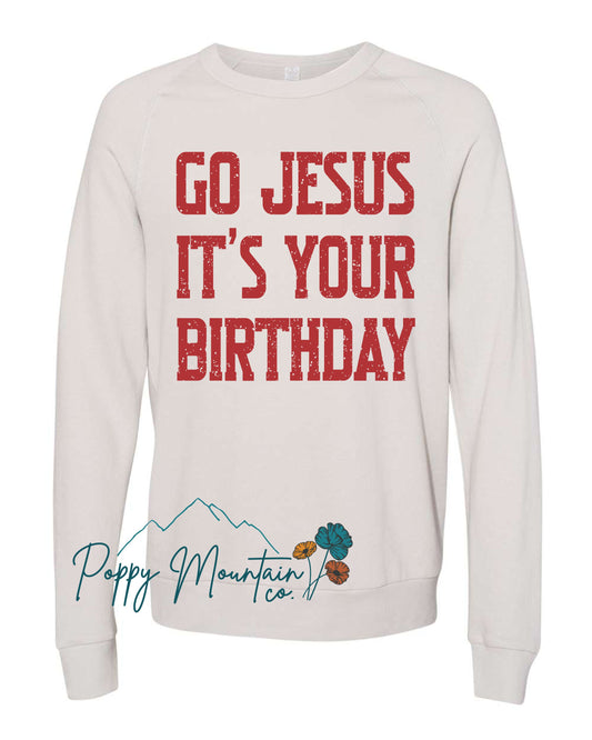 Go Jesus It's Your Birthday Tee