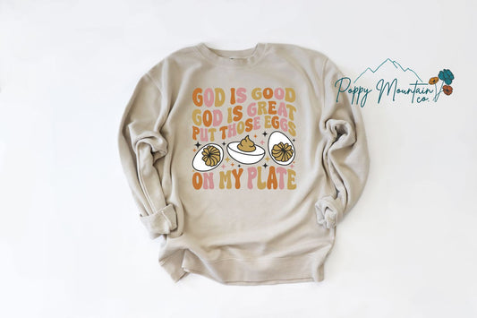 God is Good Deviled Eggs Tee