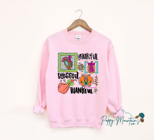 KIDS Grateful Frames Collage Tee