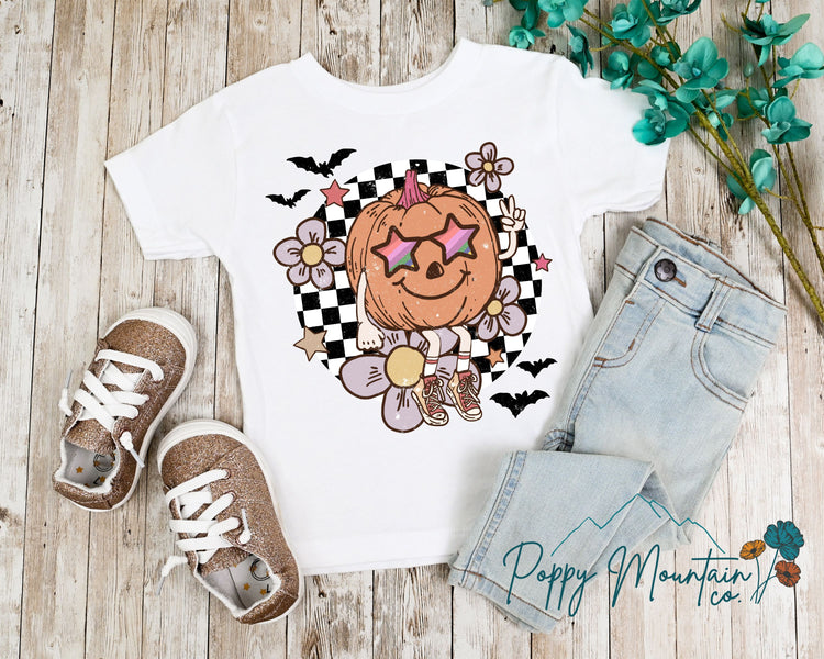 KIDS Groovy Pumpkin Tee