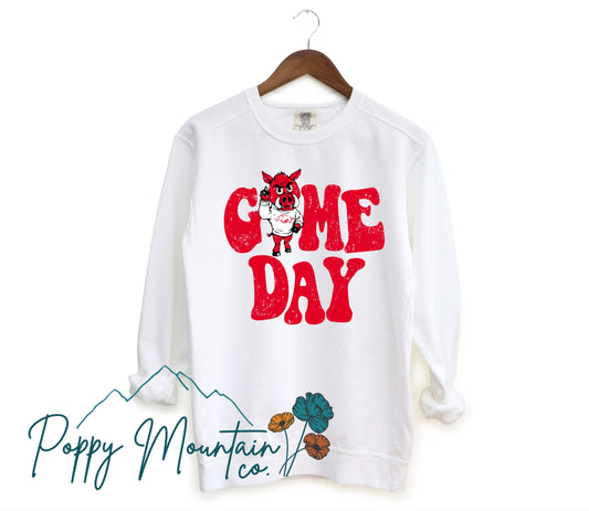 Hogs Game Day (RED) Tee