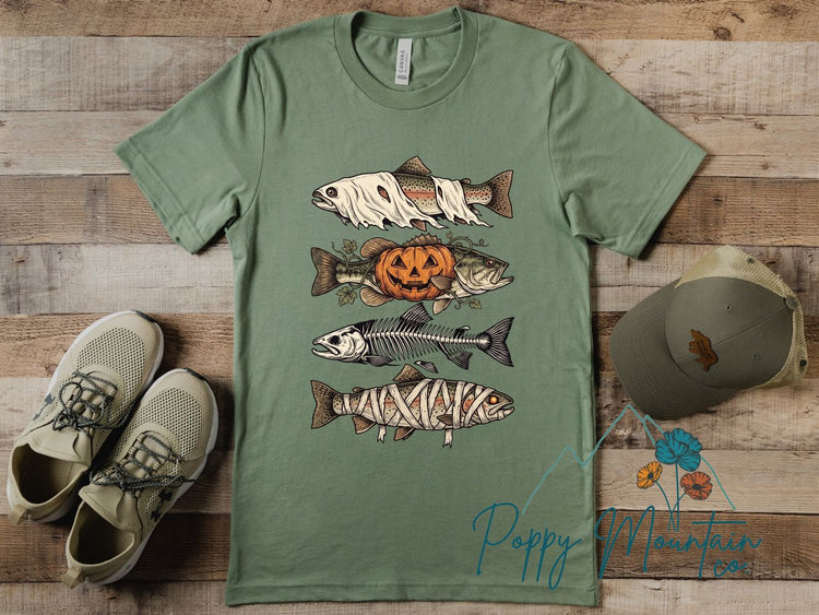 Halloween Fish Tee