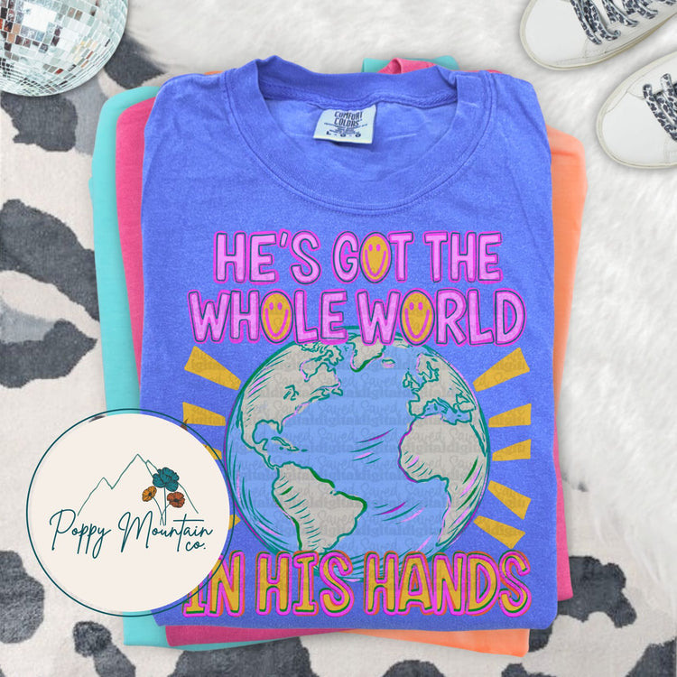 He's Got the Whole World in His Hands Tee