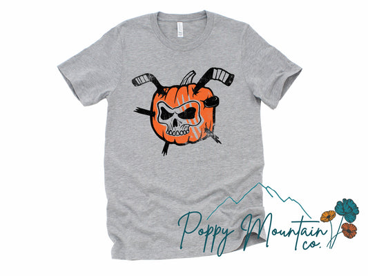 KIDS Hockey Pumpkin Tee