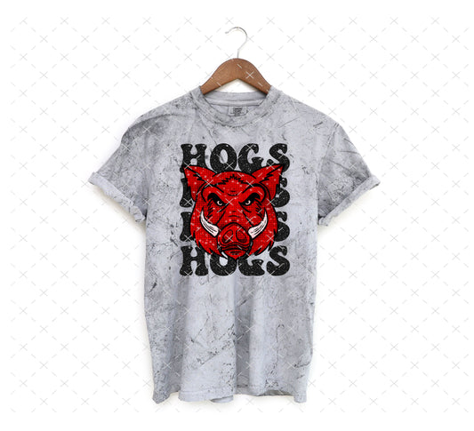 Faux Glitter Hogs Tee