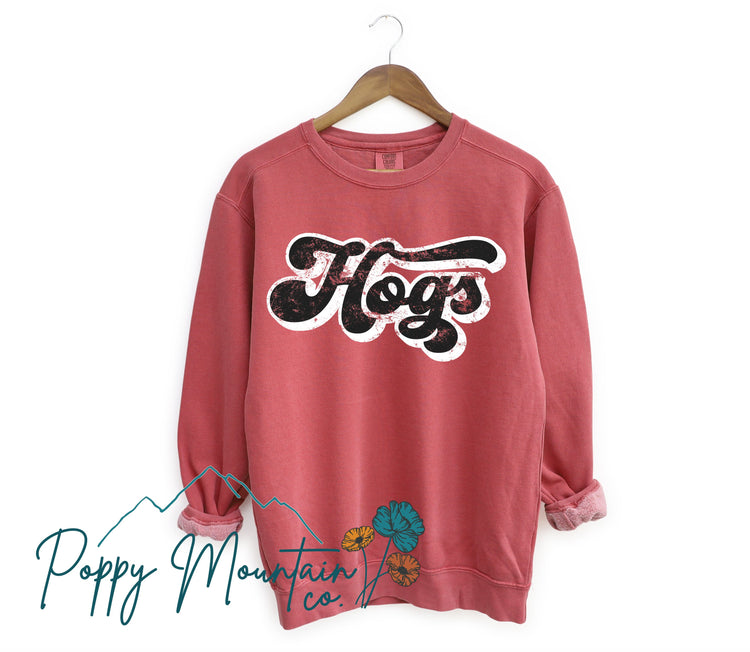 Hogs Script Tee