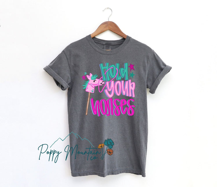KIDS Hold Your Horses Tee