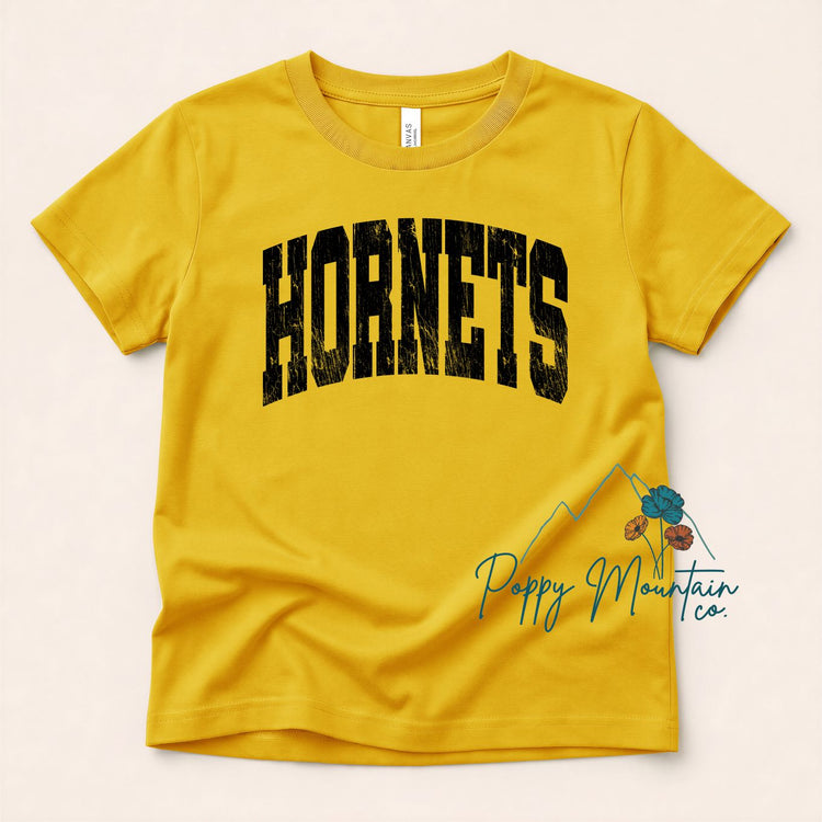 Hornets Distressed Tee