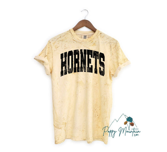 Hornets Distressed Tee