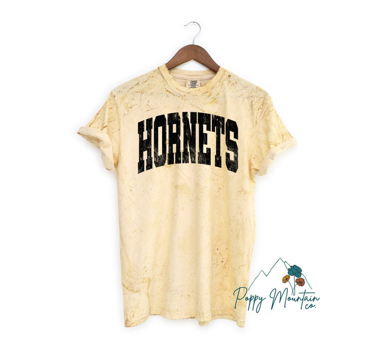 Hornets Distressed Tee